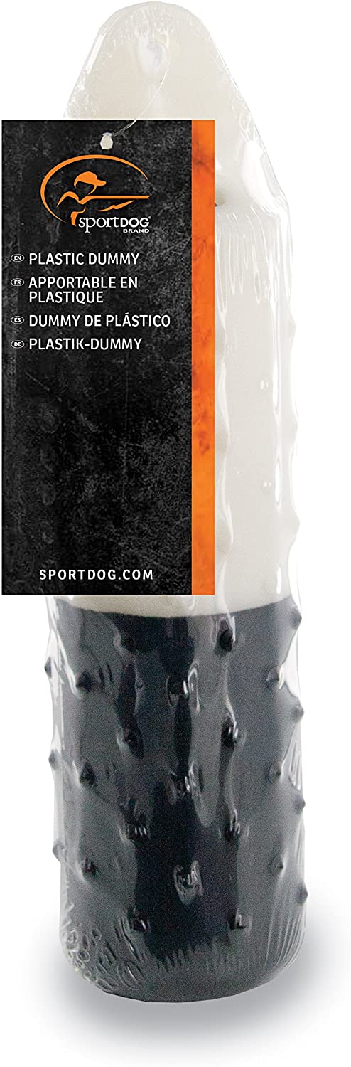 SportDOG Plastic Training Dummy, Jumbo, Black and White - SAC30-13302