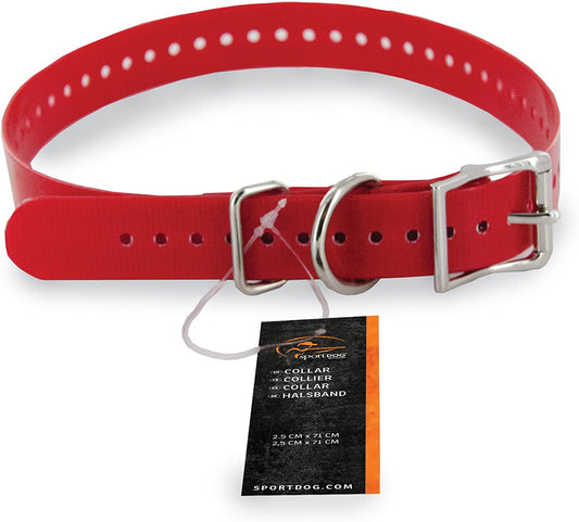 SportDOG 1" Collar Strap, Red - SAC30-13323
