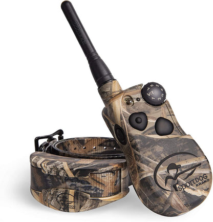 SportDOG Brand SportHunter Family Remote Trainers - Including New X-Series - Waterproof, Rechargeable Dog Training Collars with Static, Vibrate, and Tone - Up to 1 Mile Range - SD-1825XCAMO