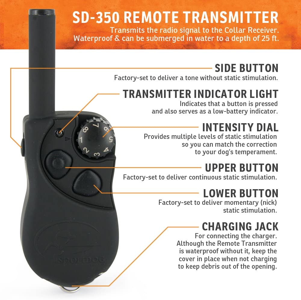 SportDOG Brand YardTrainer 350 Remote Trainer - SD-350