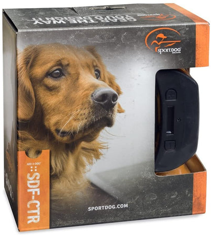 SportDOG Brand Contain + Train Add-A-Dog Collar - Additional, Replacement, or Extra In-Ground Fence + Remote Training Collar - Waterproof and Rechargeable with Tone, Vibrate, and Shock - SDF-CTR