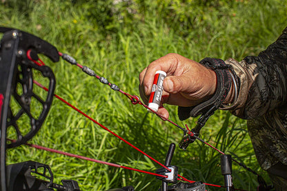 Trophy Taker Rail Lube & Bow Wax 3 Pack | Unscented | Crossbow Hunting Accessories, Waterproof Archery Bow String Wax | Helps Reduce Friction and Prevent Fraying,Red & Black - TT2703