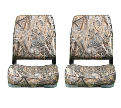 High-back Boat Seat (Camo)