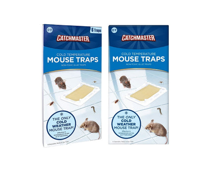 Cold Temperature Mouse Size Glue Traps
