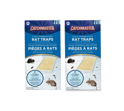 Cold Temperature Rat Size Glue Traps