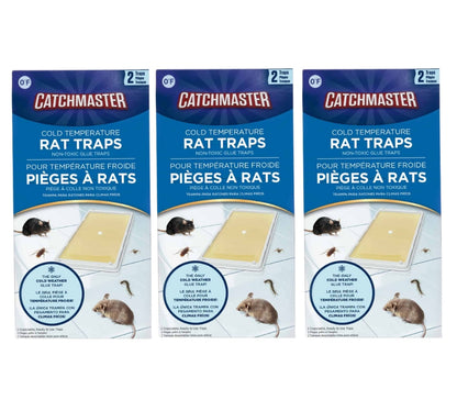 Cold Temperature Rat Size Glue Traps